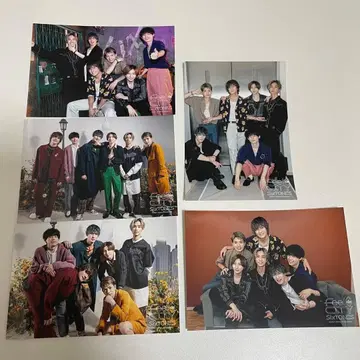 SixTONES 공식 사진 세트 15장 마츠무라 호쿠토 쿄모토 타이카