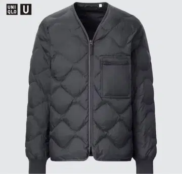 UNIQLO U 리사이클 다운 자켓 유니클로 다크 그레이 M 사이즈