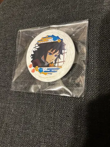 귀멸의 칼날 롤케이크 캔뱃지 토미오카 기유