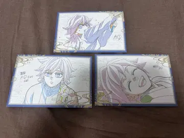 귀멸의 칼날 ufotable 다이닝 기둥 연습편 나눔 엽서 토미오카 기유