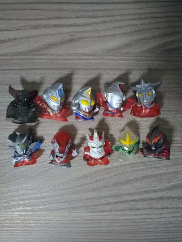 울트라맨 손가락 인형 한정판 클리어판 2011 컴프 세트