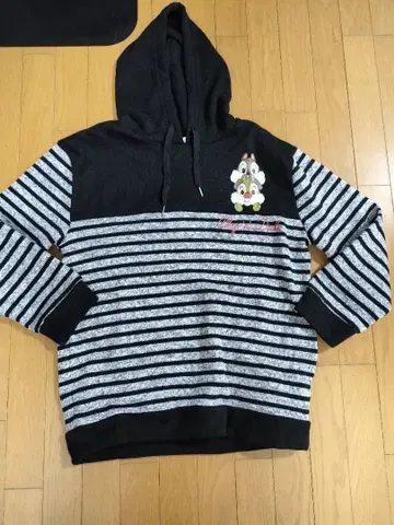 칩과 데일 스트라이프 후드티 LL 사이즈