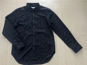 tk TAKEO KIKUCHI 긴팔 셔츠 버튼 다운 블랙 M 사이즈