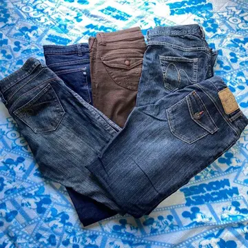 여성용 청바지 등 5점 묶음 판매 SOMETHING 노브랜드 외