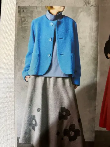 미사용 새상품 크레센트의 노카라 자켓