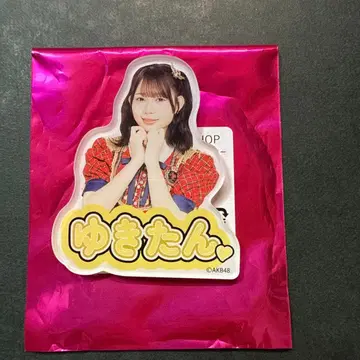 AKB48 아틀레 랜덤 아크릴 스티커 오타 유키 유키땅
