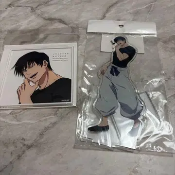 주술회전 후시구로 토우지 아크릴 스탠드 아크릴 코스터 세트 판매