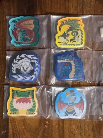 몬스터 헌터 와일즈 캐릭터 마그넷 묶음 판매