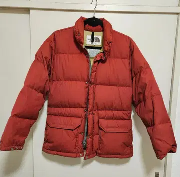 THE NORTH FACE 빨간색 다운 자켓 X9