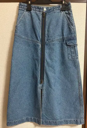 COOME 데님 롱 스커트 S 사이즈