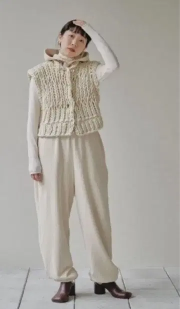 TODAYFUL 청키 핸드 니트 베스트