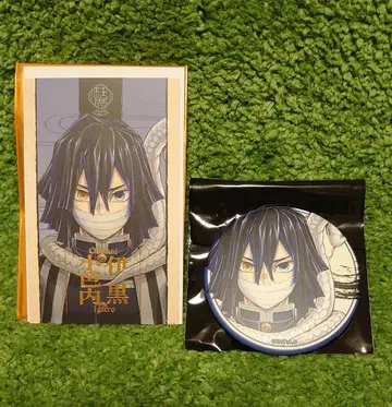 귀멸의 칼날 기둥전 이쿠로 오바나이 매트 캔뱃지 외