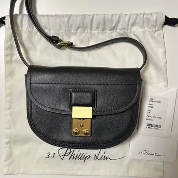 3.1 필립 림 미니 안장 백 벨트 숄더 백