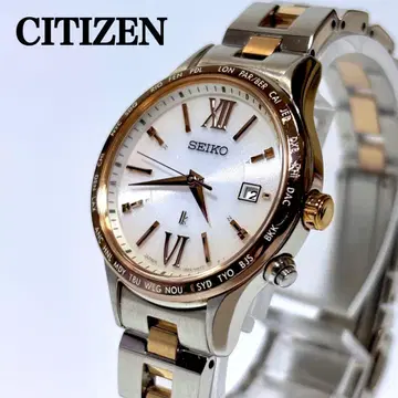 CITIZEN 루키아 여성용 손목시계 lk 콤비 라운드 솔라