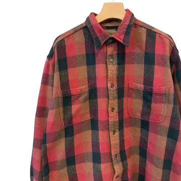 세인트 존스베이 플란넬 셔츠 체크 긴팔 체크