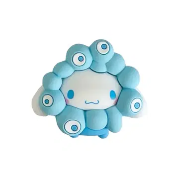 산리오 입체 마스코트 파스텔 컬러 미야쿠미야쿠 시나모롤(만박)