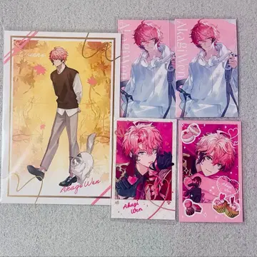 니지산지 아카기 웬 폴라로이드풍 카드 엽서