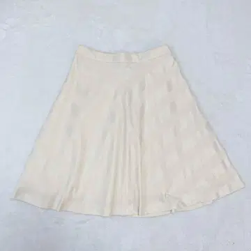 프라이빗 라벨 | 엠보싱 가공 플레어 스커트 [11] 백 지퍼