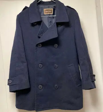 [ 일본제 ] 쇼와 레트로 P 코트 네이비 더블 브레스트 13호