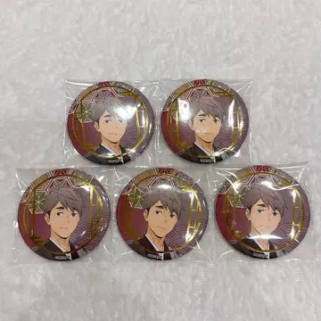 하이큐 레츠고 교토 금박 캔뱃지 미야 오사무