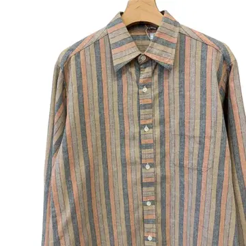 구 서독제 90년대 이전 스트라이프 긴팔 셔츠