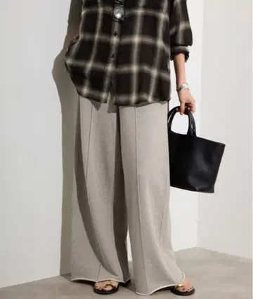 슬로브 이에나 팬츠 와이드 팬츠 스웨트 팬츠 SLOBE IENA