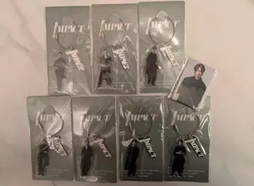 [미개봉 새상품] IMP. IMPACT 아크릴 키링 포토 카드 세트