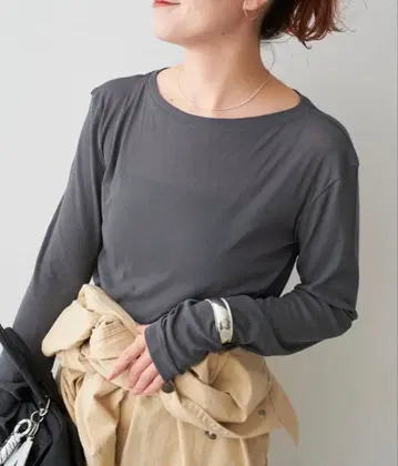 2025AW Spick&Span 시어 보트넥 풀오버