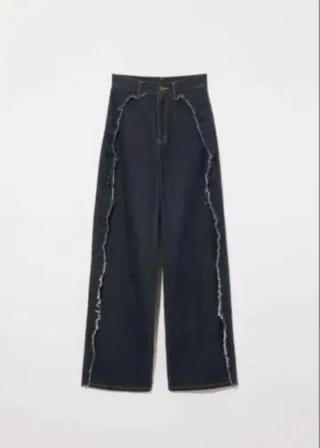 Eaphi. RUFFLE DETAIL DENIM PANTS 사이즈 1