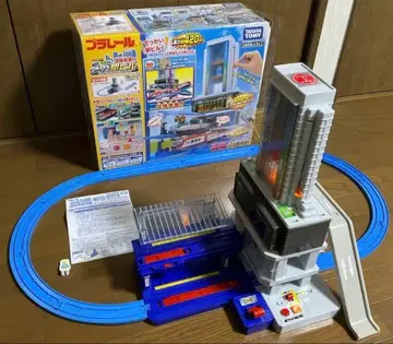 인기 프라레일 오르락내리락 입체 교차 메가 역 빌딩 풍경 역 사운드 역