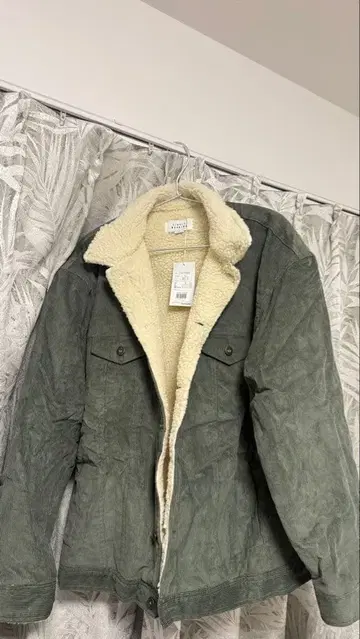 [ 미사용 새상품 ] TIMELY WARNING 데님 자켓 보아 안감