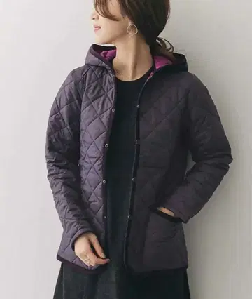 현행 [미사용급] 라벤햄 클레이던 클래식 사이즈 36 S 블랙-퍼플