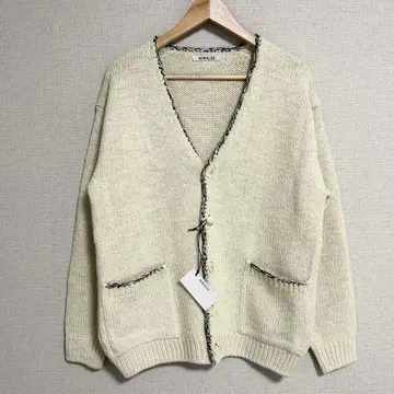 AURALEE MIX KNIT CARDIGAN 3