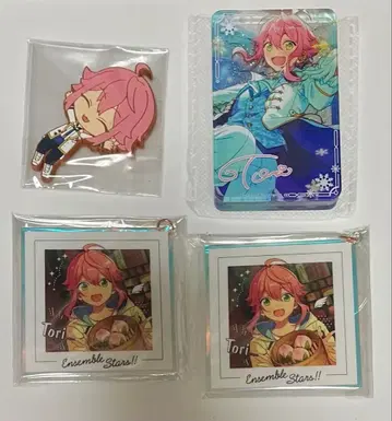 앙스타 히메미야 토리 중국 코롯타 러버 마그넷 스타 키링 세트