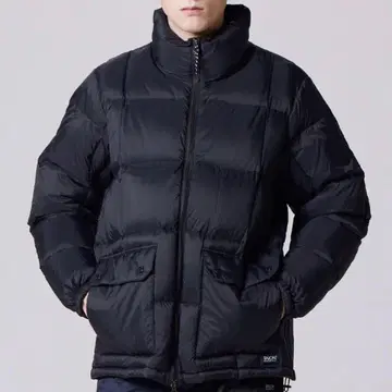 TAION 마운틴 패커블 볼륨 다운 자켓 S 블랙