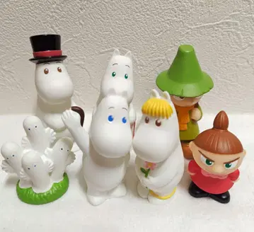무민 프렌즈 소프트 비닐 피규어 7체 세트