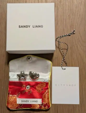 SANDY LIANG 샌디 리앙 귀걸이 비대칭