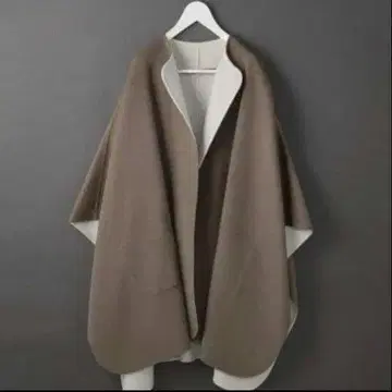 유나이티드 애로우즈 6 로쿠 케이프 코트 판초 코트