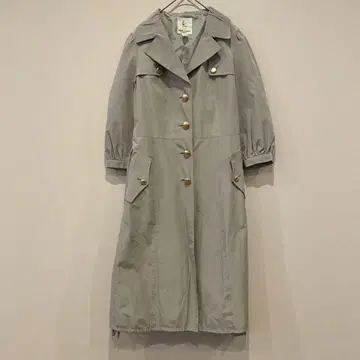 쿠미교쿠 KUMIKYOKU 트렌치코트 2 미실루엣 [ e15 ]