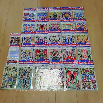 [ 무료배송 ] 미니 사륜구동 드레스업 스티커 세트 28종 미사용