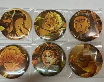 귀멸의 칼날 캔뱃지 세트 A