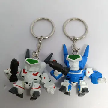 초시공 요새 마크로스 피규어 키링 2세트