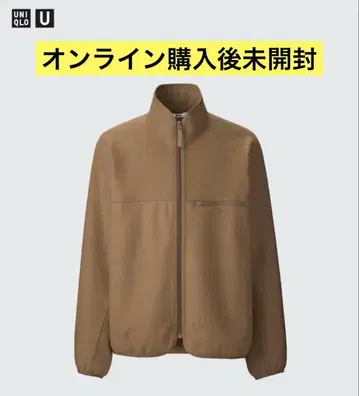 [ 미개봉 ] UNIQLO U 브러쉬드 저지 블루종