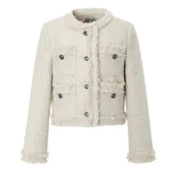 Khakipoint Antique Crop Tweed Jacket