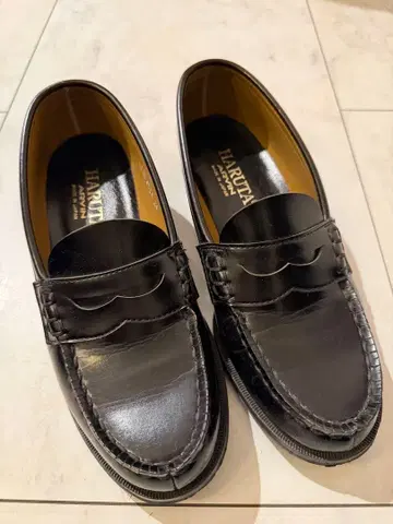 하루타 로퍼 24cm 블랙 HARUTA