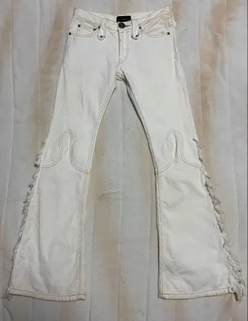 LED RECHWE 화이트 팬츠 사이즈 S