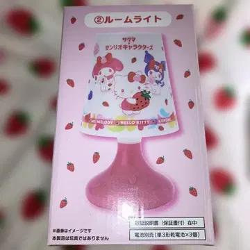 사쿠마 x 산리오 캐릭터즈 룸 라이트 키티 마이멜로디 쿠로미