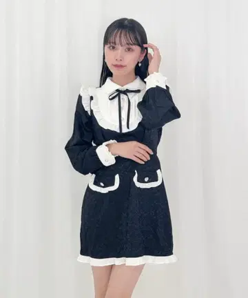 Honey Cinnamon 자카드 원피스