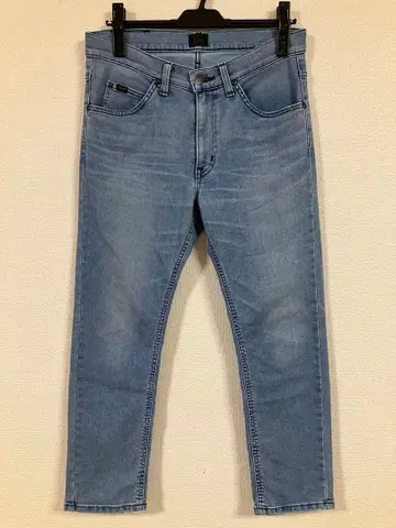 Lee x 별주 나노 유니버스 스트레치 슬림 앵클 데님 팬츠