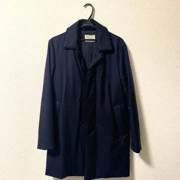 EDIFICE 다운 코트 네이비 S